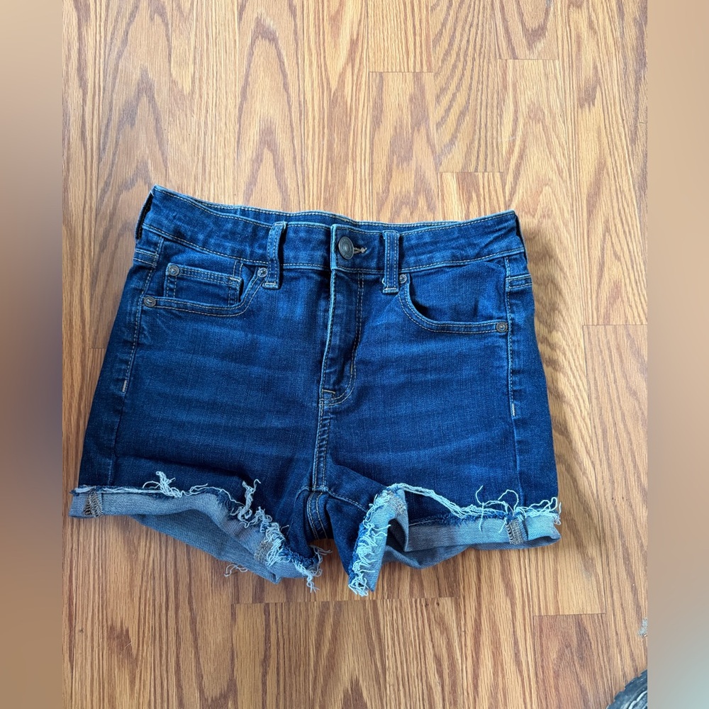 American Eagle Outfitters Dark Blue Jean Shorts